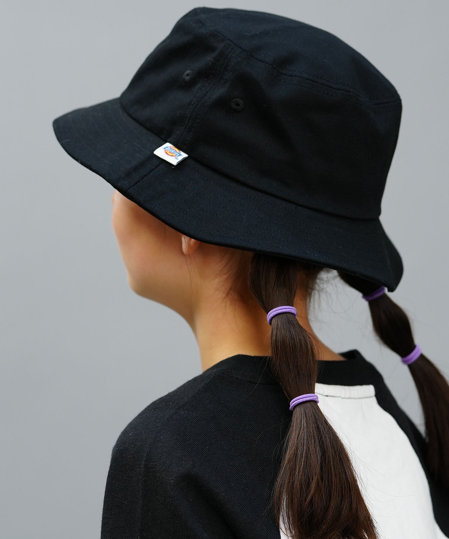 Dickies ディッキーズ ハット キッズ 帽子 バケハ フリーサイズ ICON-バケットHAT 80566100(80BK-FREE)