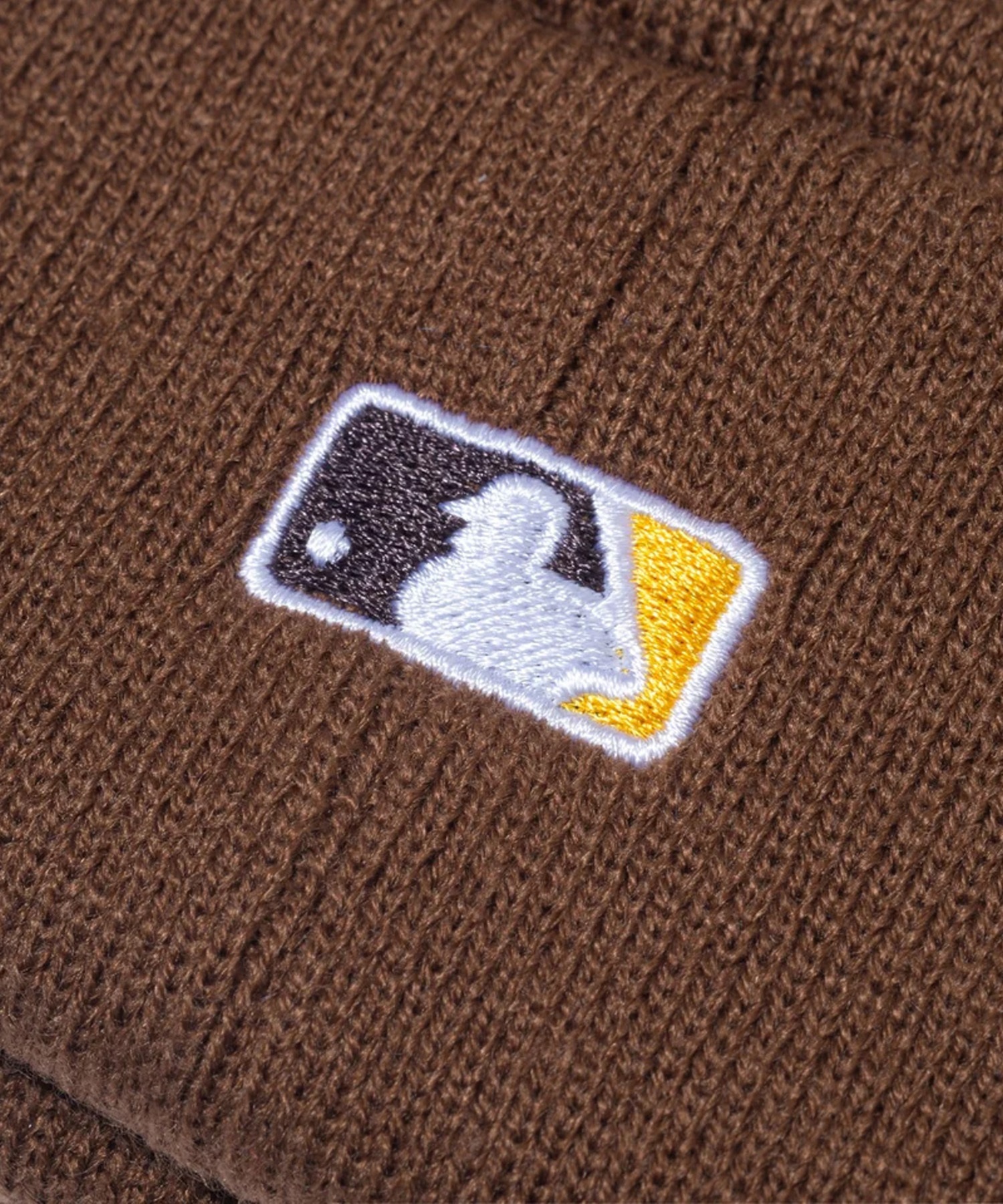 NEW ERA/ニューエラ Kid's ベーシック カフニット MLB Team Logo サンディエゴ・パドレス ウォルナット キッズ ビーニー ニット帽 13762881(WAL-FREE)