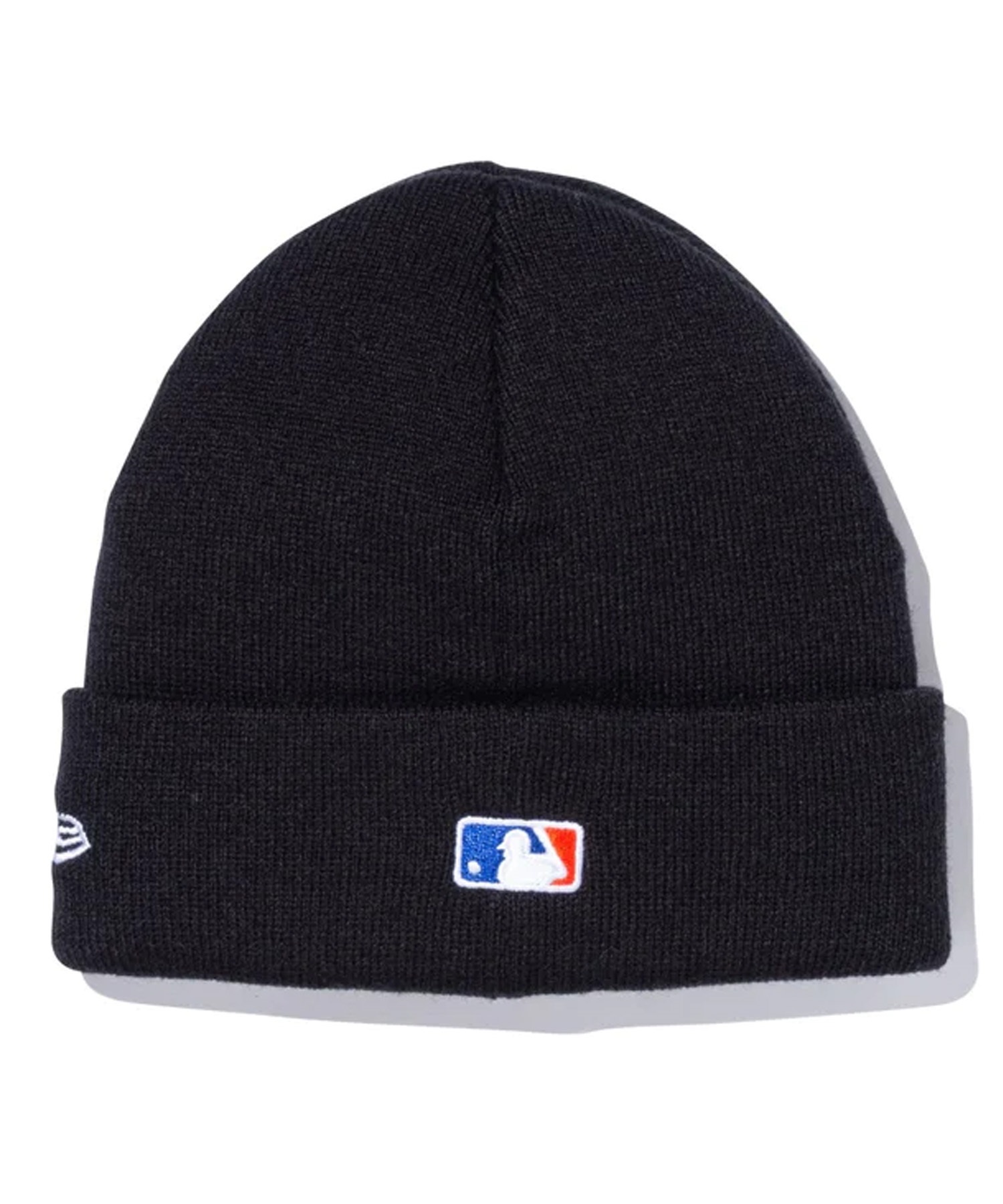 NEW ERA/ニューエラ Kid's ベーシック カフニット MLB Team Logo ニューヨーク・メッツ ブラック キッズ ビーニー ニット帽 13762884(BLK-FREE)