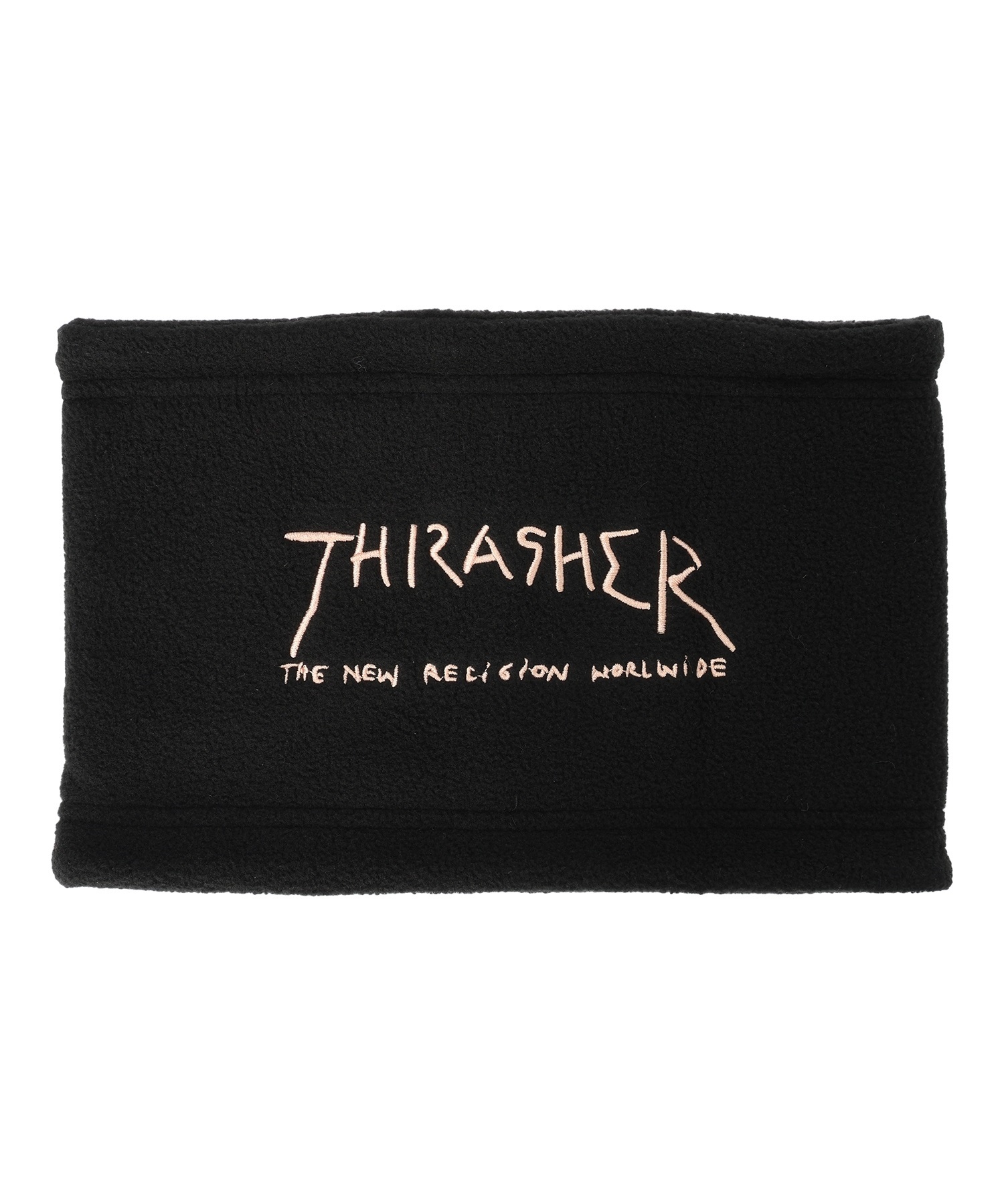 THRASHER スラッシャー ネックW 22TH-K51K キッズ マフラー/ネックウォーマー(BLK-F)