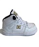 DC SHOE ディーシーシュー TS PURE HIGH-TOP SE UL SN キッズ シューズ スニーカー ハイカット ホワイト×ゴールド DT234602 WG1(WG1-12.0cm)