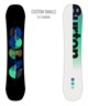 BURTON バートン スノーボード 板 キッズ ジュニア CUSTOM SMALLS ムラサキスポーツ 24-25モデル LL E23(ONECOLOR-125cm)