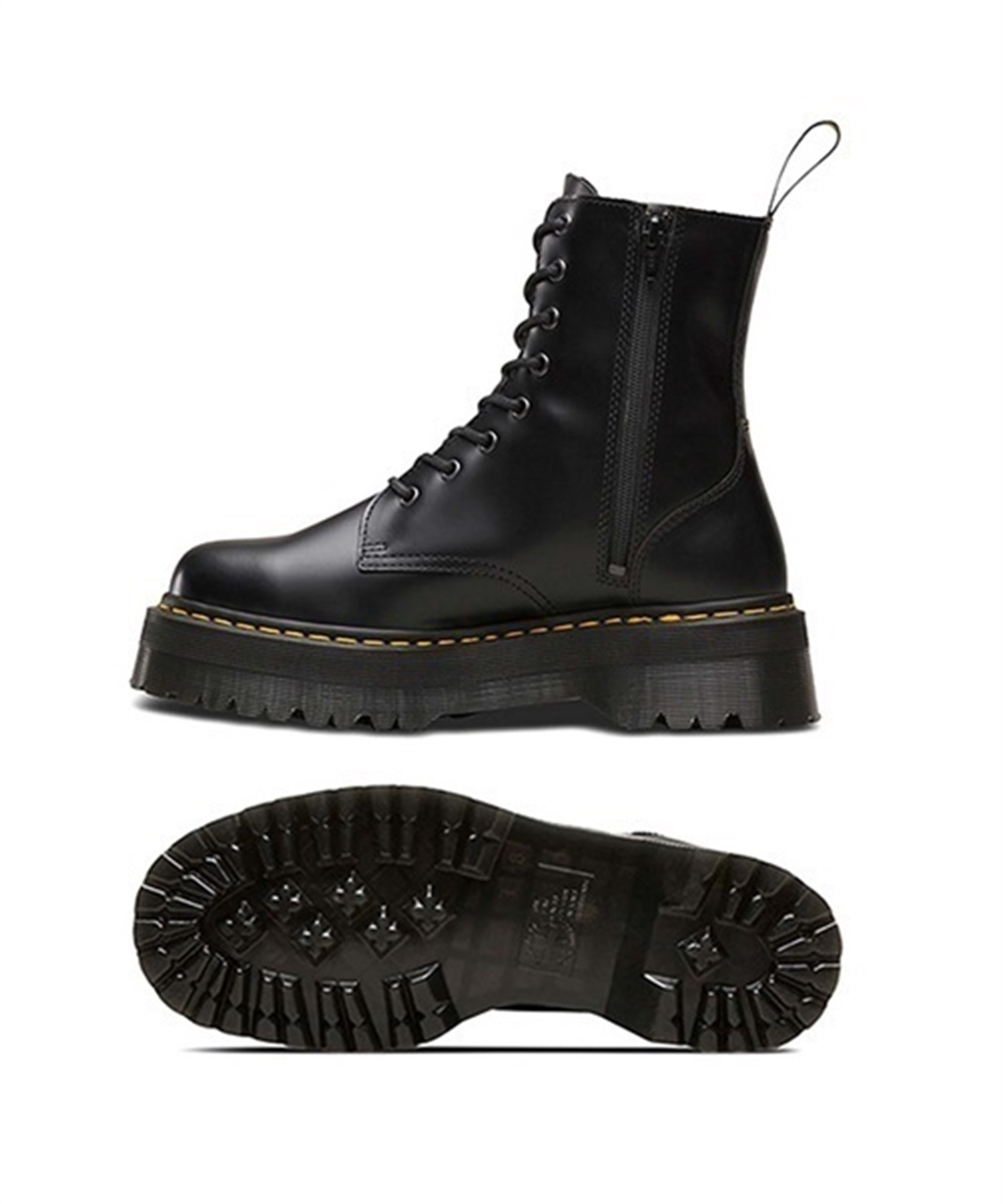 マーチン厚底ドクター マーチン Dr.Martens 8ホール ジップ JADON 厚底