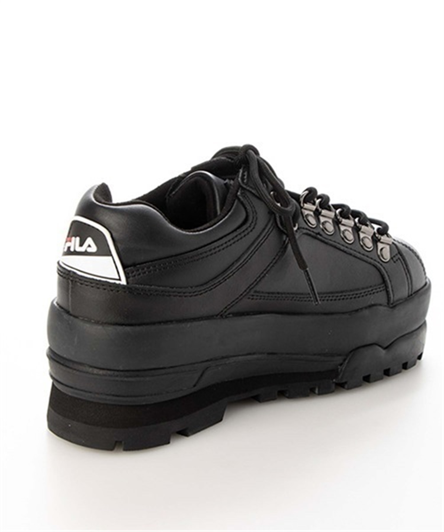 FILA フィラ TRAILBLAZER WEDGE トレイルブレイザー ウェッジ WSS21031 レディース シューズ スニーカー K1S F1(BLK-22.5cm)