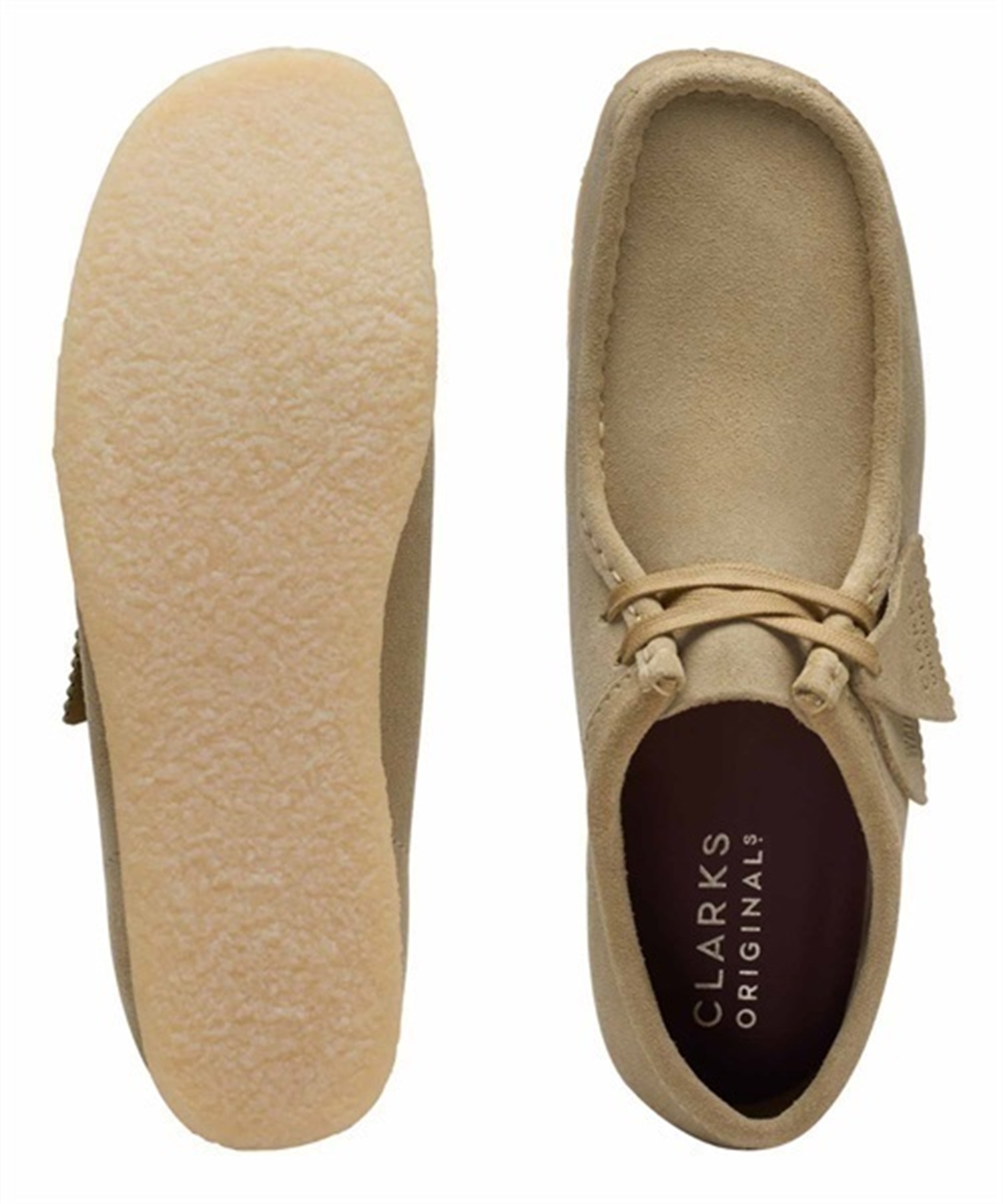 Clarks wallabees ワラビー 26.5 メープルスエード - 靴