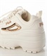 FILA フィラ DISRUPTOR2 Wedge Premium ディスラプター2 ウェッジ プレミアム WSS23044-929 レディース 厚底 ムラサキスポーツ限定 KK1 C23(BERG-22.5cm)