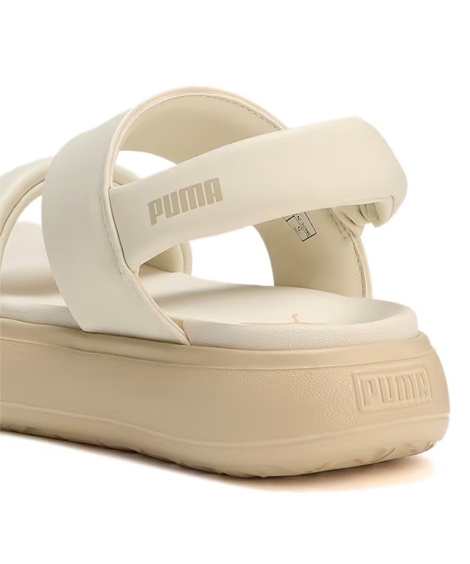 PUMA プーマ レディース シューズ マユ パフィー サンダル 厚底 399451 01(01-23.0cm)