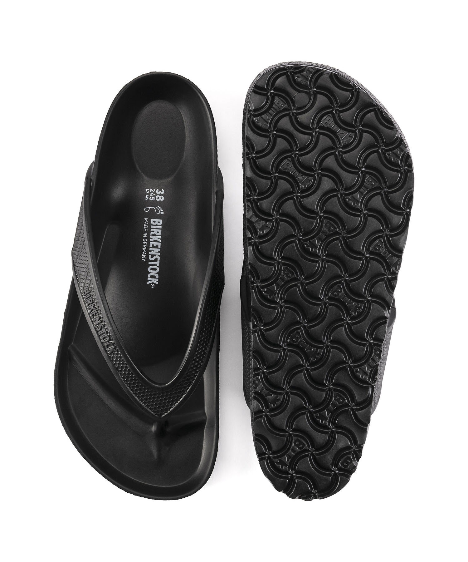 BIRKENSTOCK ビルケンシュトック Honolulu EVA ホノルル レディース メンズ サンダル レギュラー幅 1015487(BLACK-36E)