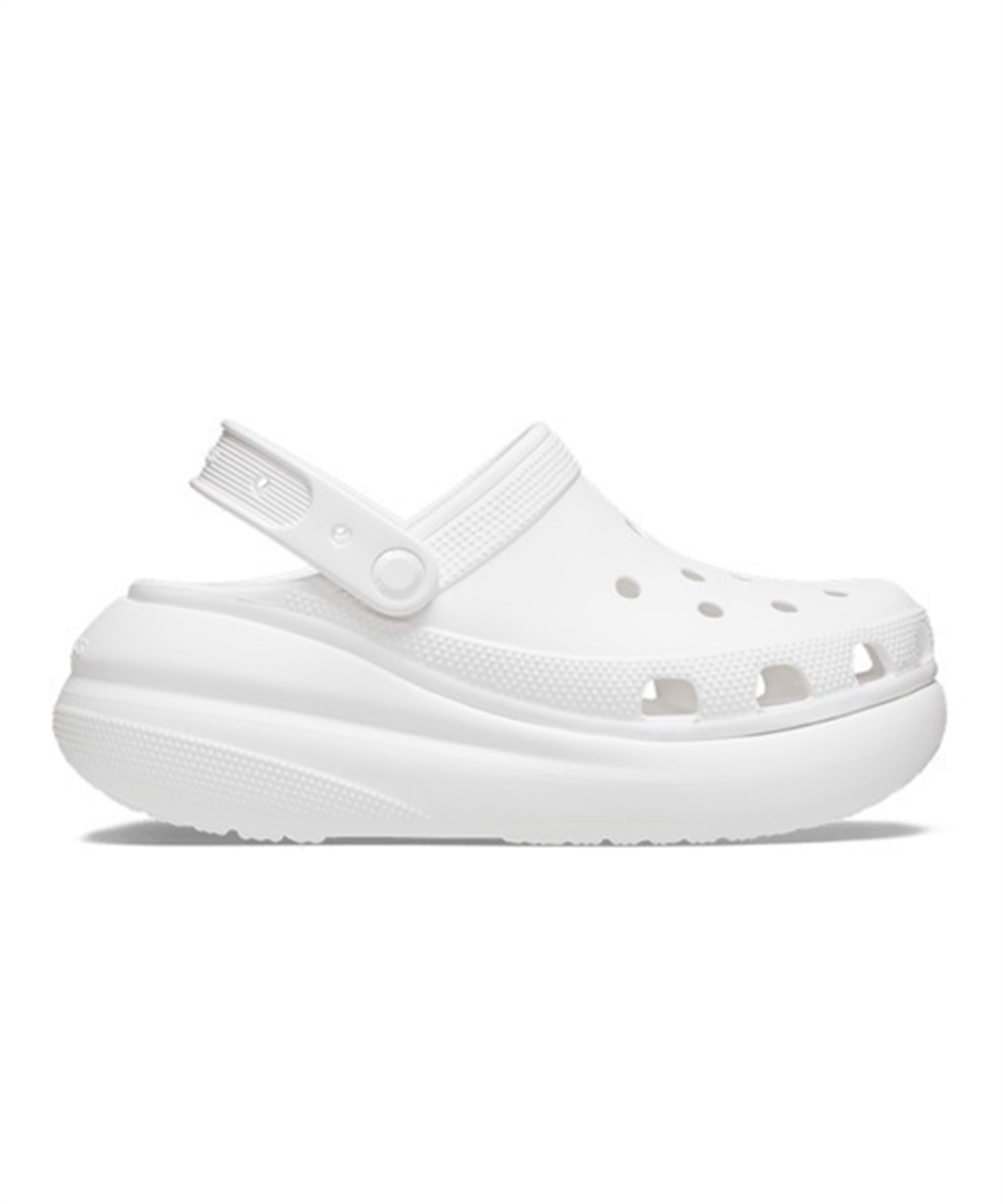 crocs クロックス CRUSH CLOG クラッシュ クロッグ 207521-100 レディース シューズ サンダル KK3 D3(WT-22.0cm)