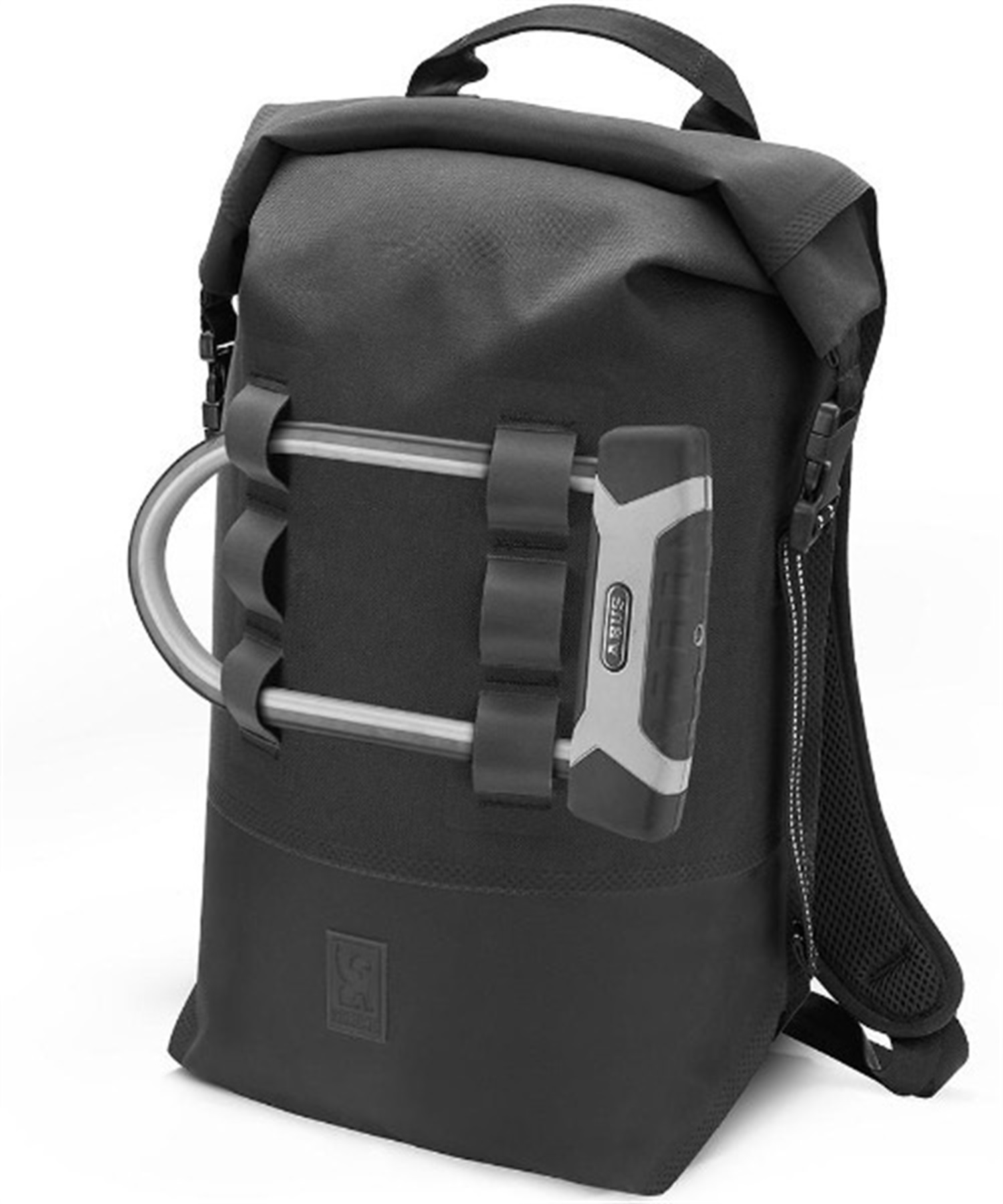 CHROME/クローム URBAN EX 2.0 ROLLTOP 20L BLACK BG312BK ユニセックス バックパック リュック JJ J2(BK-20)