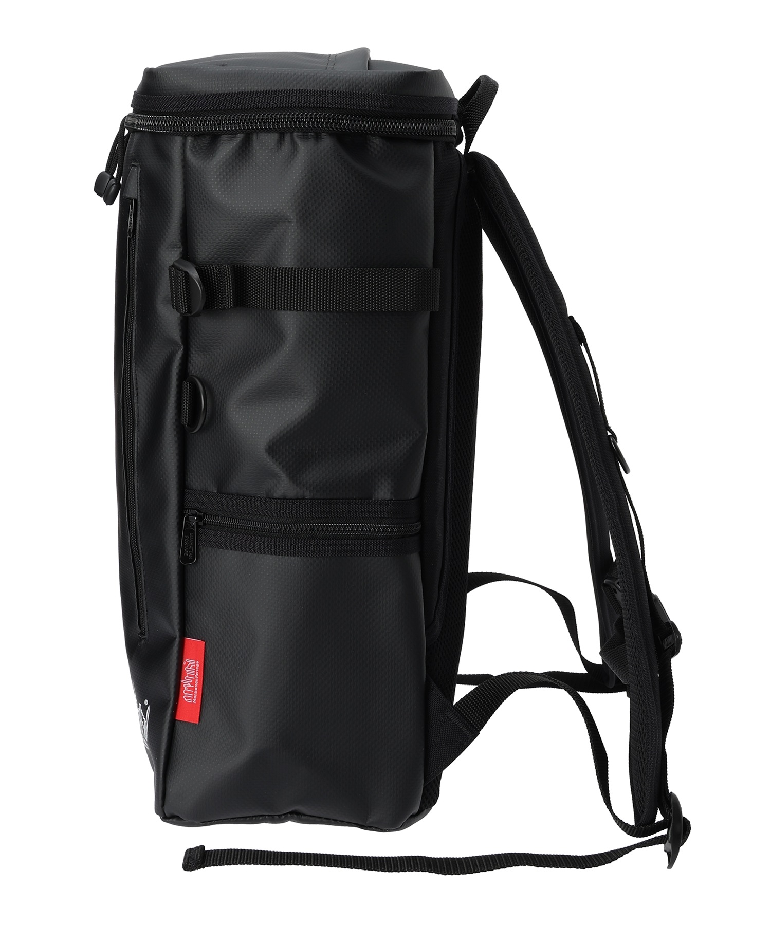 Manhattan Portage/ マンハッタンポーテージ B.P NAVY YARD MATTE VINYL MP2231MVLMS バックパック デイバック(BLACK-26)