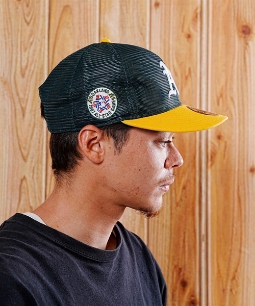 NEW ERA/ニューエラ キャップ 9FIFTY MLB All Mesh オークランド