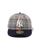 NEW ERA/ニューエラ LP 59FIFTY MLB Plaid タータンチェック ニューヨーク・ヤンキース キャップ 13750864(NVY-7)