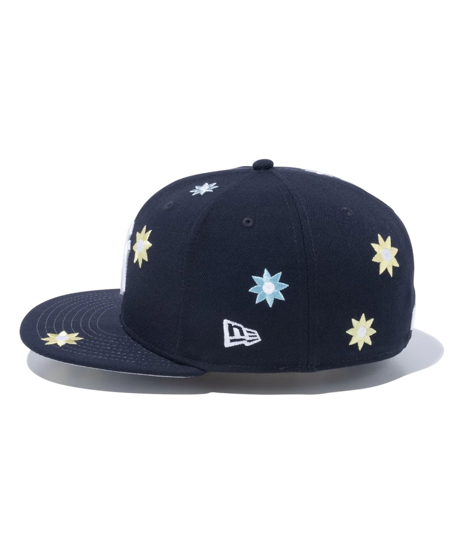 NEW ERA/ニューエラ キャップ 59FIFTY MLB Flower Embroidery ニューヨーク・ヤンキース 13751140(NVY-714)