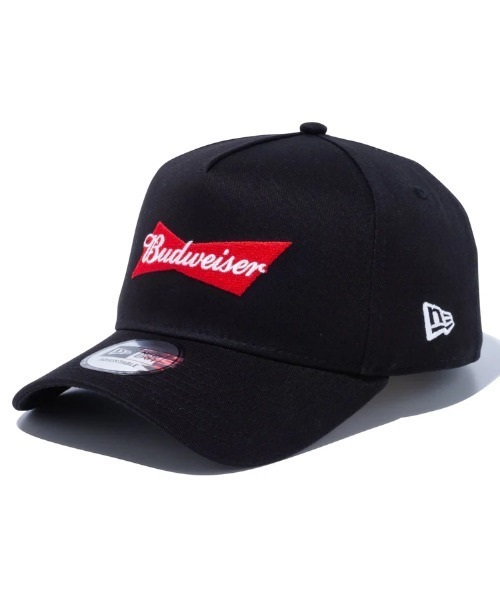 NEW ERA/ニューエラ キャップ 9FORTY A-Frame Budweiser バドワイザー ボウタイロゴ ブラック 13534543 キャップ｜ムラサキスポーツオンラインストア  通販