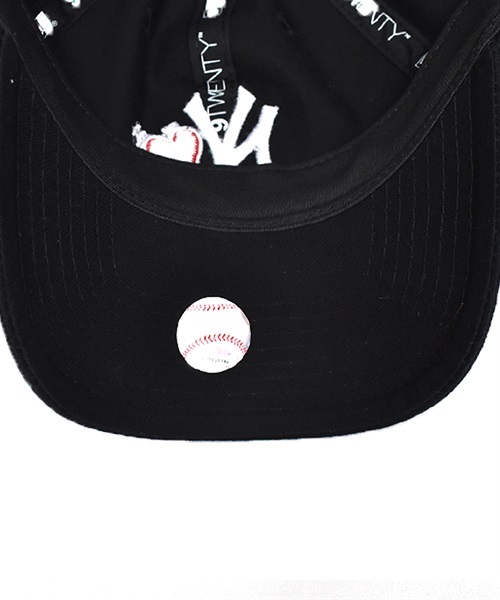 NEW ERA/ニューエラ キャップ 9THIRTY With Heart ニューヨーク・ヤンキース ブラック 13328412(BLK-F)