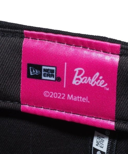 NEW ERA/ニューエラ キャップ 9TWENTY Barbie バービー ロゴ リボンストラップ ブラック 13328484(BLK-F)