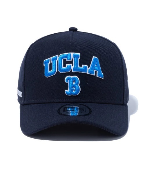 NEW ERA/ニューエラ キャップ 9FORTY A-Frame UCLA アーチ Bロゴ ネイビー × マリンブルー スノーホワイト 13529463(NVY-F)