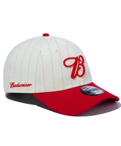 NEW ERA/ニューエラ キャップ 9FORTY Budweiser バドワイザー Bロゴ ...