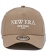 NEW ERA/ニューエラ キャップ 9FORTY A-Frame Flax Cotton NEW ERA NEW YORK 1920 ベージュ 135159(BE-FREE)