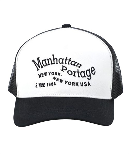 Manhattan Portage/マンハッタンポーテージ MP194 ユニセックス 帽子 日よけ 外遊び ぼうし UV対策 プレゼント KK D6(WTBK-F)