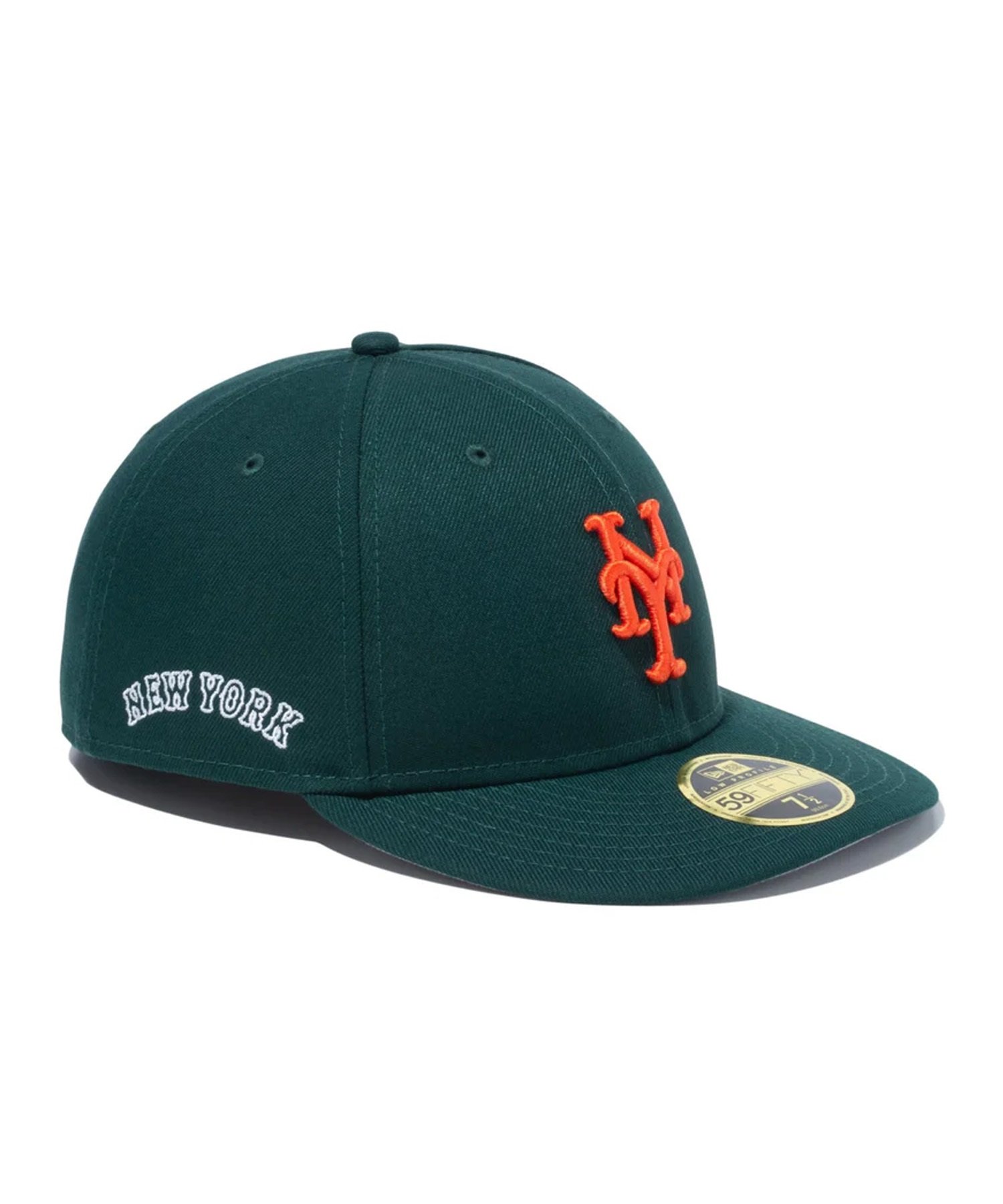 NEW ERA ニューエラ キャップ 帽子 LP 59FIFTY Gray Undervisor ニューヨーク・メッツ ダークグリーン グレーアンダーバイザー 14109461(DGRN-714)