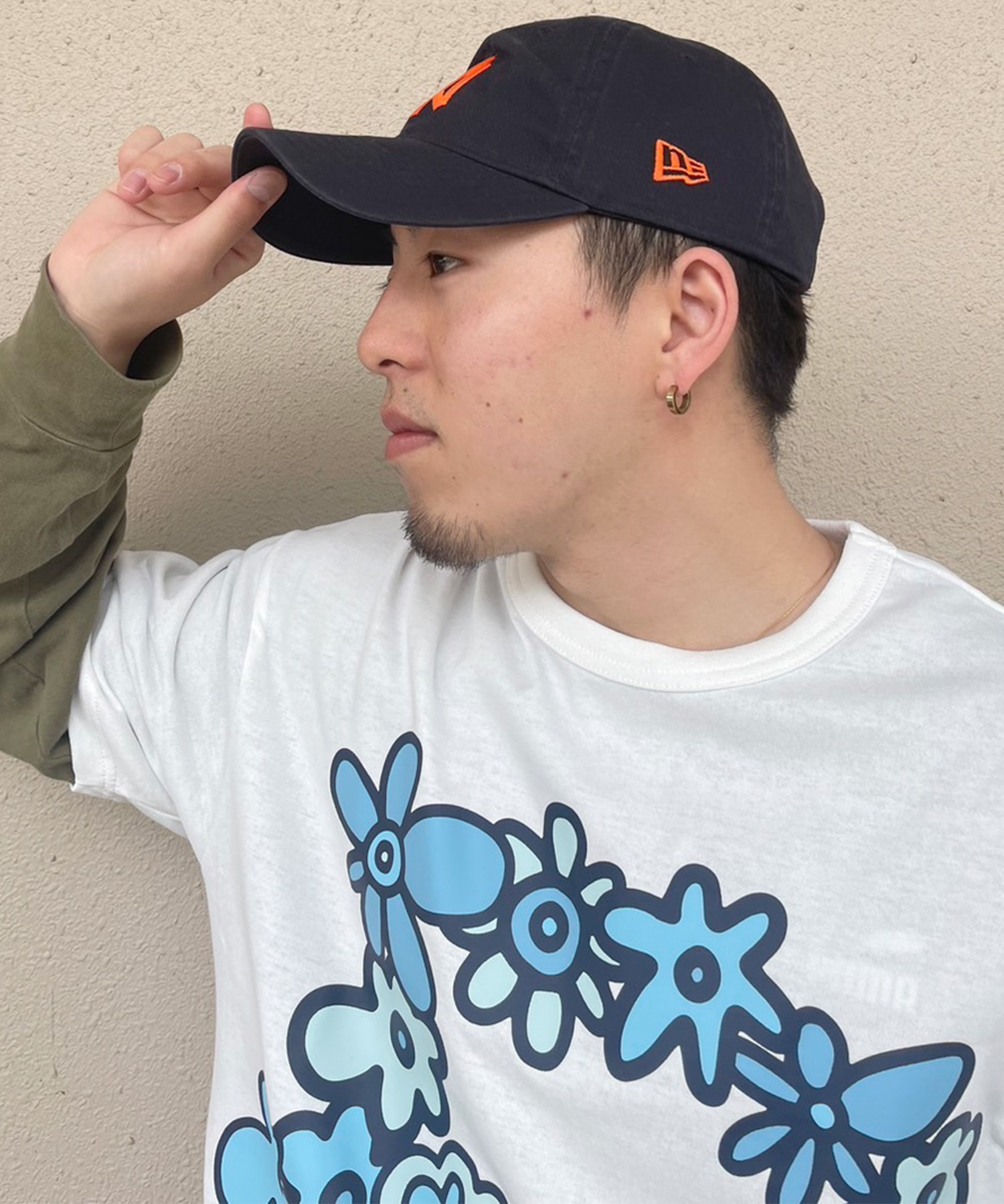 NEW ERA/ニューエラ 9TWENTY ニューヨーク・ヤンキース ネイビー×オレンジ キャップ 帽子 14324555 ムラサキスポーツ限定(NVY-FREE)