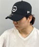 NEW ERA/ニューエラ 9TWENTY シカゴ・カブス ブラック×ホワイト キャップ 帽子 14329654 ムラサキスポーツ限定(BLK-FREE)