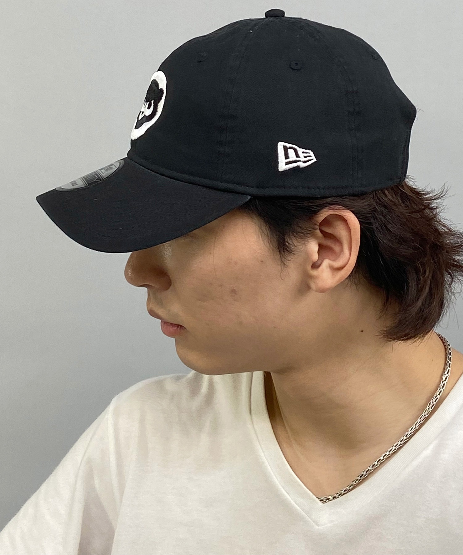 NEW ERA/ニューエラ 9TWENTY シカゴ・カブス ブラック×ホワイト 