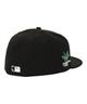 NEW ERA ニューエラ 59FIFTY MLB State Flowers シカゴ・ホワイトソックス ブラック キャップ 帽子 14109910(BLK-7)