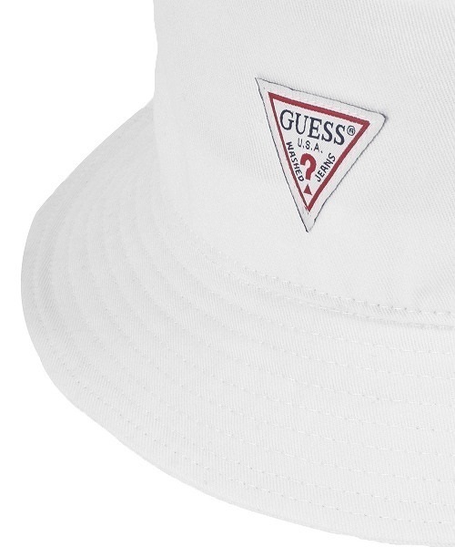 GUESS ゲス TWILL BUCKET ツイルバスケット 195115004 ユニセックス ハット HH1 D24(93BE-F)