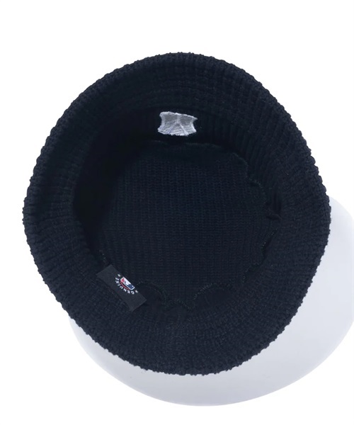 NEW ERA/ニューエラ ニットバケット Knit Bucket ニューヨーク・ヤンキース ブラック ハット バケハ 13750563(BLK-FREE)