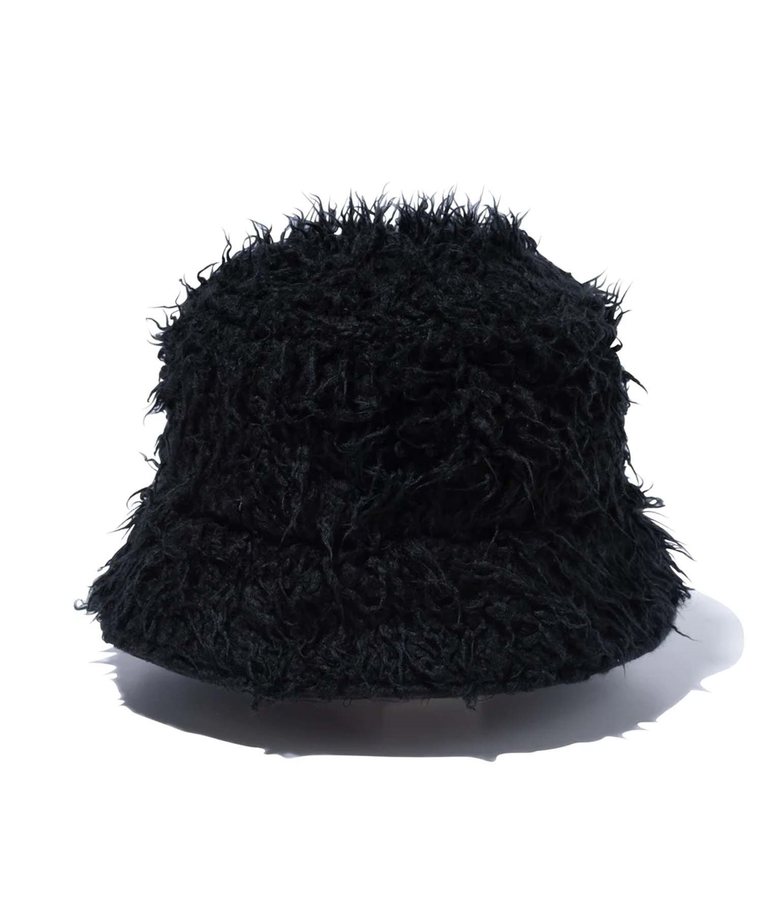 NEW ERA/ニューエラ ハット バケット01 セーラーブリム Sailor Brim Fringe Fur フリンジファー 13750927(BLK-SM)