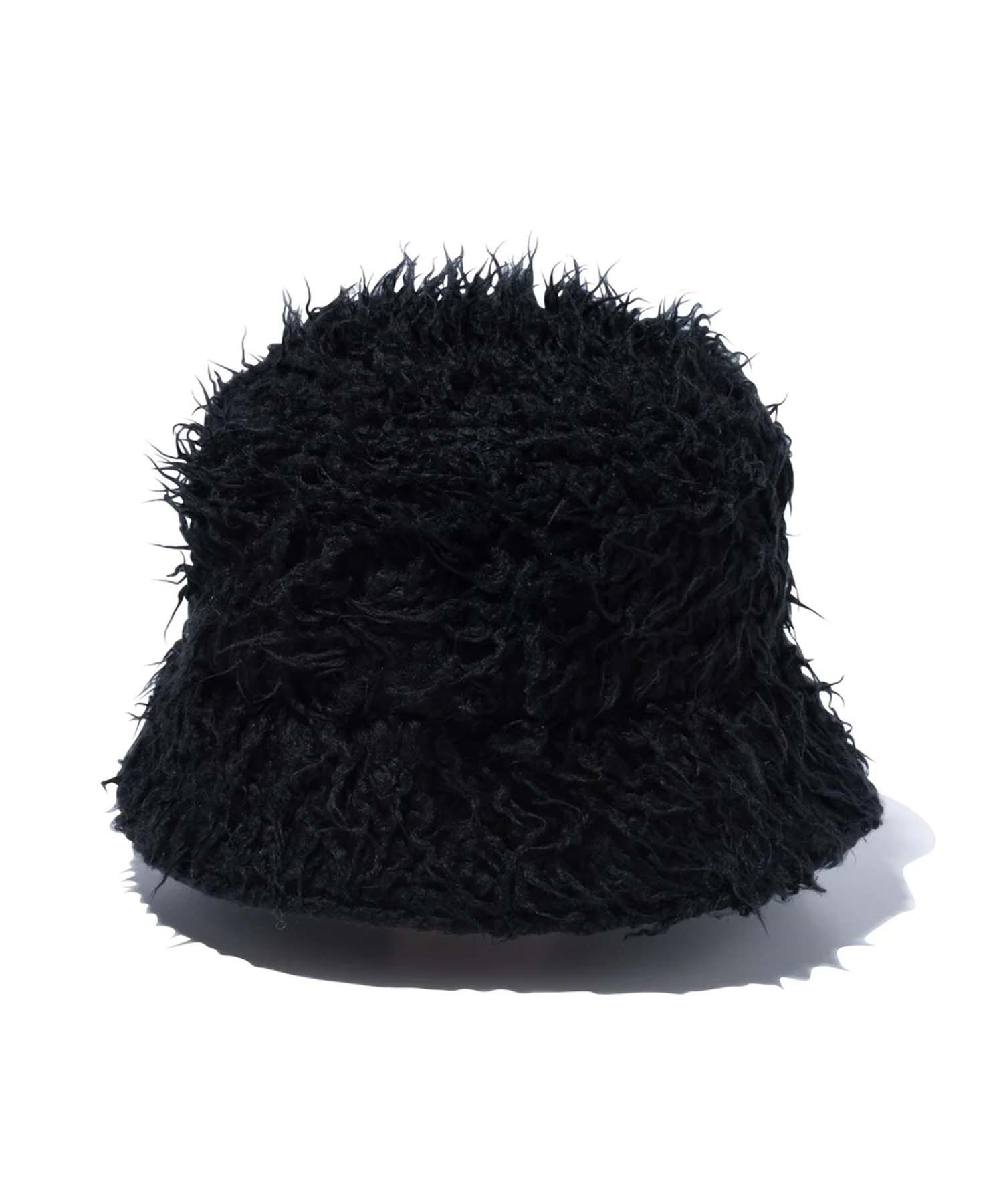 NEW ERA/ニューエラ ハット バケット01 セーラーブリム Sailor Brim Fringe Fur フリンジファー 13750927(BLK-SM)