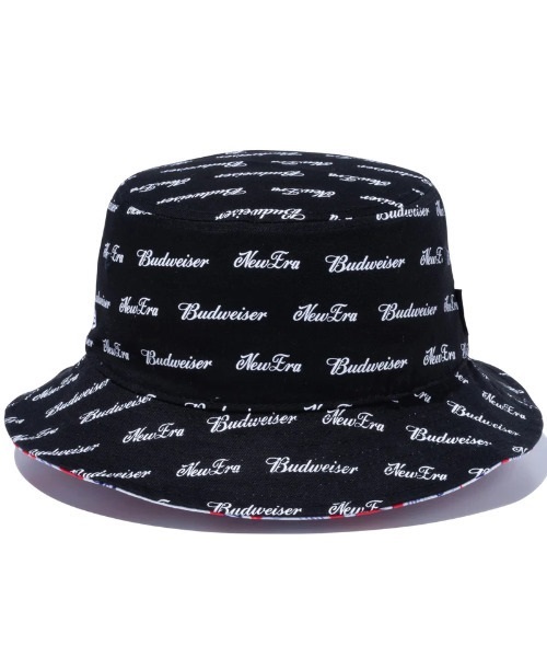 NEW ERA ニューエラ バケット01 Budweiser バドワイザー リバーシブル 13534522 帽子 ハット バケットハット ユニセックス KK1 D13(BKRD-SM)