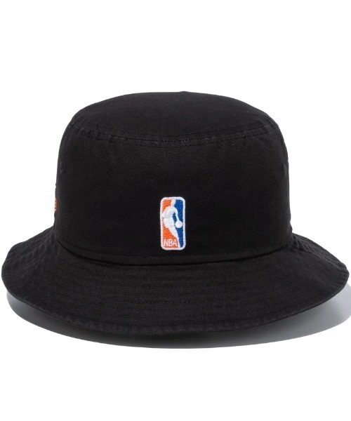 NEW ERA/ニューエラ ハット バケット01 NBA Bucket Hat ニューヨーク・ニックス ブラック 13515809(BLK-SM)