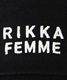 RIKKA FEMME リッカファム RFA23S02 レディース 帽子 ハット バケットハット バケハ KK C30(BKBK-F)