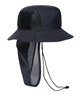 NEW ERA ニューエラ アドベンチャーライト サンシェード Tech Surf ブラック ハット 帽子 14110073(BLK-SM)