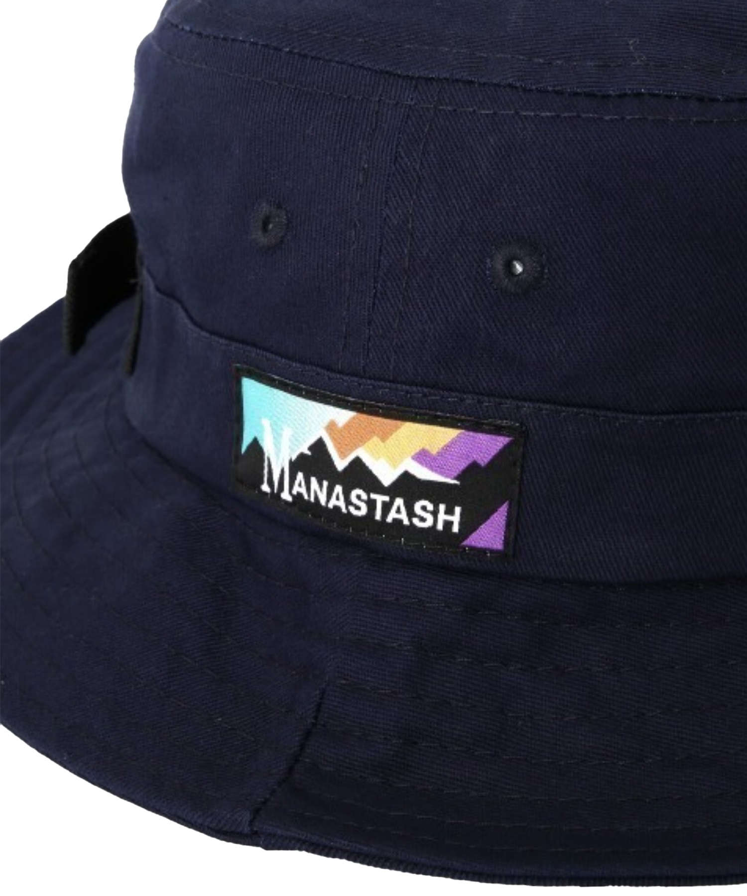 manastash/マナスタッシュ RAIBOW LOGO HAT 7923974008 ハット(NAVY-ONESIZE)