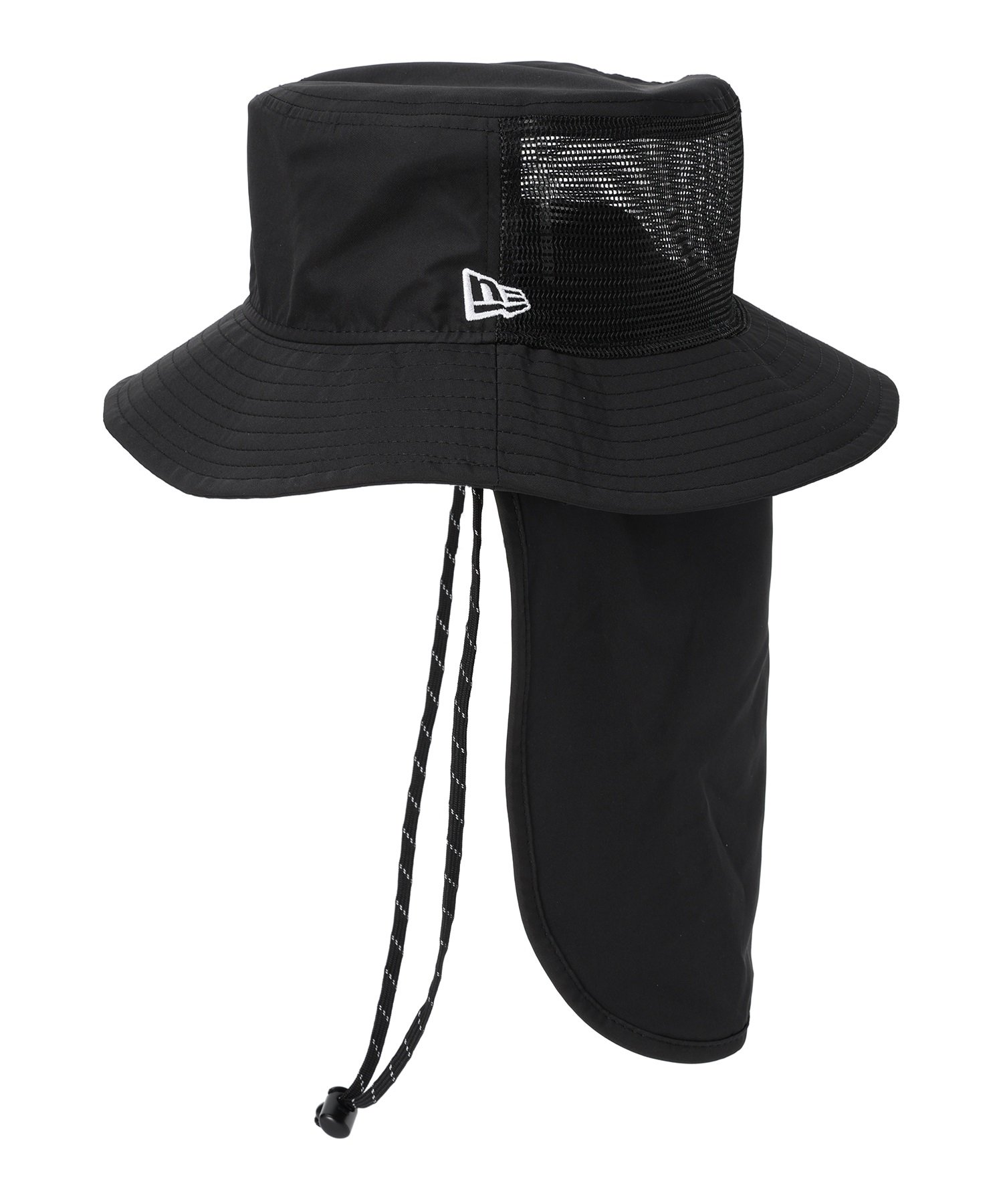 NEW ERA ニューエラ ADV LT SUNSHADE BLACK MS 14215112 ハット アドベンチャーハット(BLK-ML)