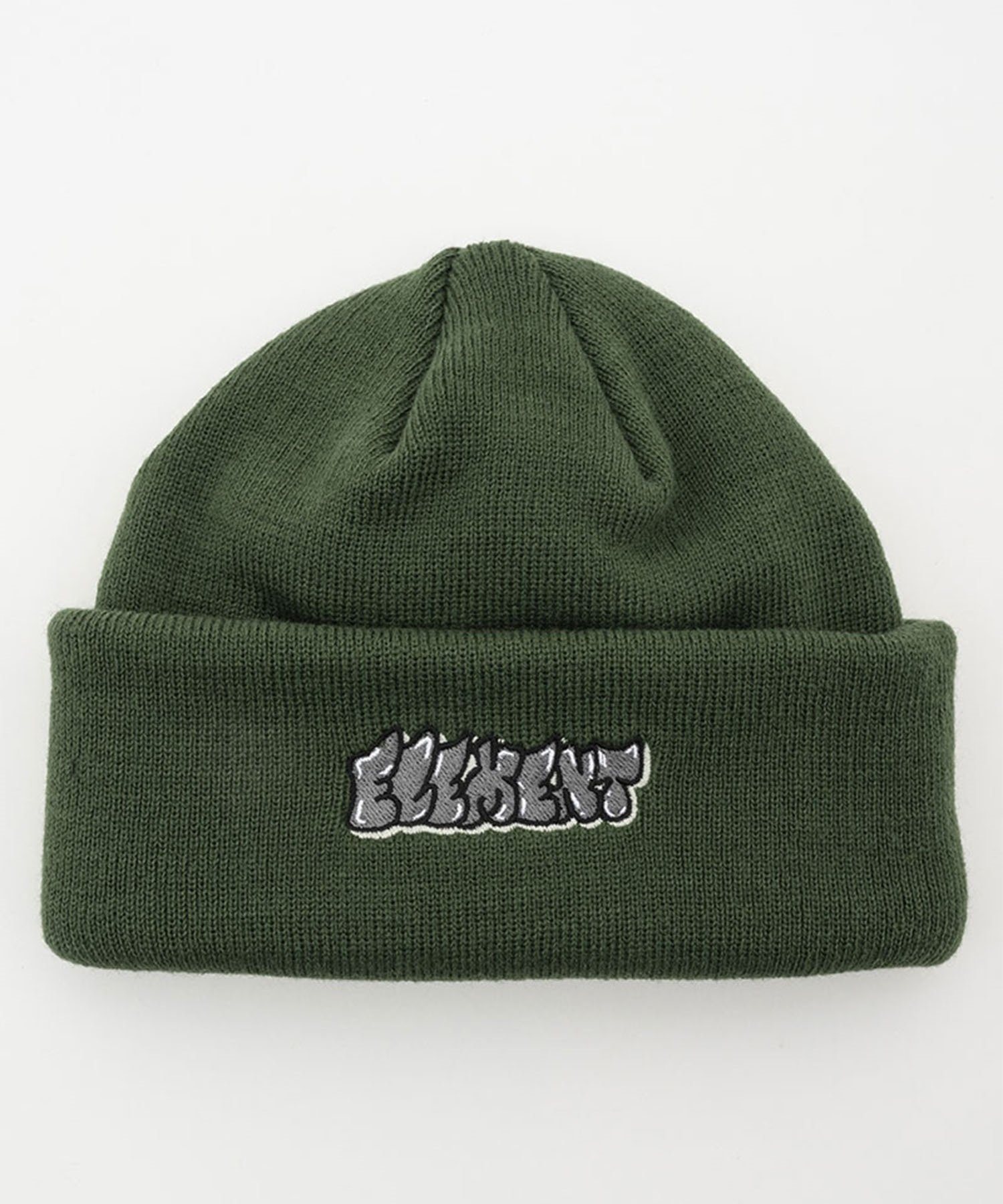 ELEMENT エレメント ビーニー ニット帽 ダブル2WAY BOMBING BEANIE BD022-952(GRN-FREE)