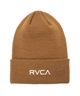 RVCA/ルーカ メンズ ビーニー ニット帽 ダブル DOUBLE FACE BEANIE BD042-965(WDR0-FREE)