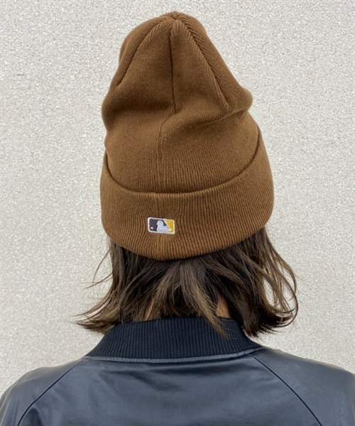 NEW ERA/ニューエラ ビーニー ダブルC.BASIC CUFF パドレスニット帽