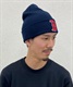 NEW ERA/ニューエラ ビーニー ニット帽 ダブルC.BASIC CUFF 13542596(NVY-F)