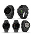 GARMIN ガーミン vivoactive 4S 010-02172-17 時計 GPS スマートウォッチ JJ K3(17BlackSlate-F)