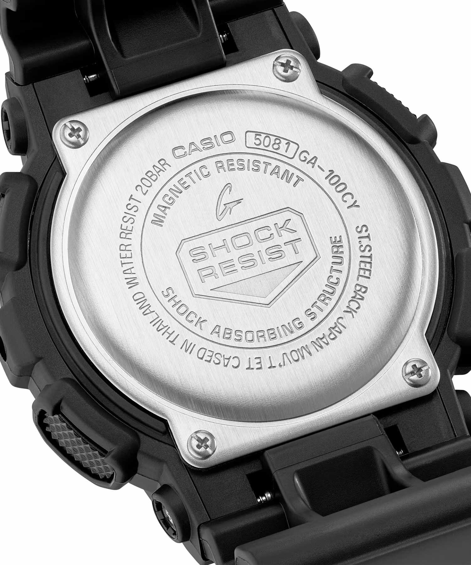 G-SHOCK/ジーショック 時計 腕時計 GA-100CY-1AJF(BK-FREE)