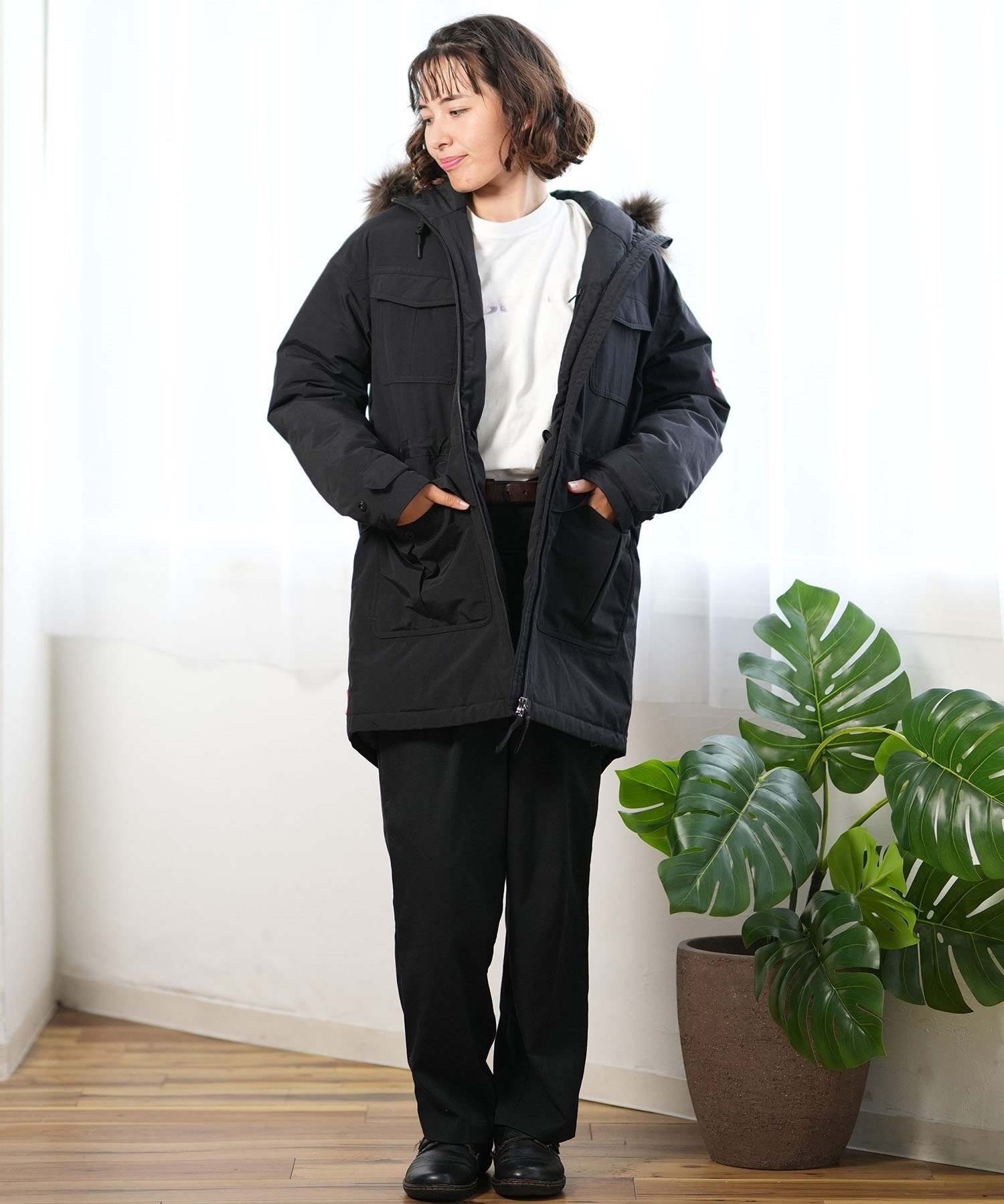 HUNTER ハンター ジャケット レディース アウター 背負える ロングコート EXPLORER LONG INSULATED PARKA  WRO1514REN アウター/ジャケット｜ムラサキスポーツオンラインストア 通販