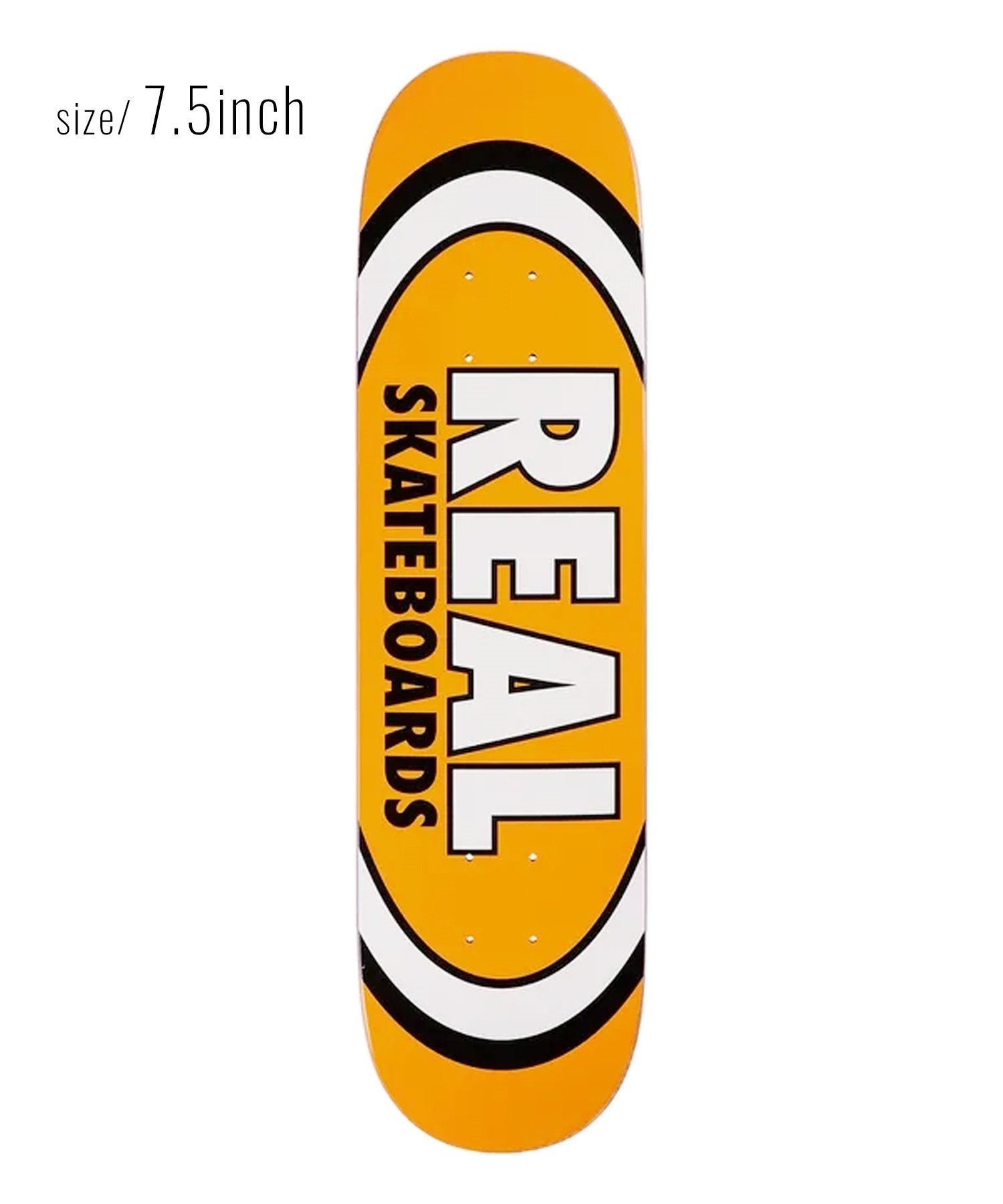 REAL リアル スケートボード デッキ 7.5inch～8.25inch TEAM CLASSIC OVAL スケートボード デッキ｜ムラサキスポーツオンラインストア  通販