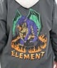 ELEMENT エレメント コーチジャケット メンズ HIROTTONコラボ ビックシルエット バックプリント 防水加工 BE022-759(GRY-M)