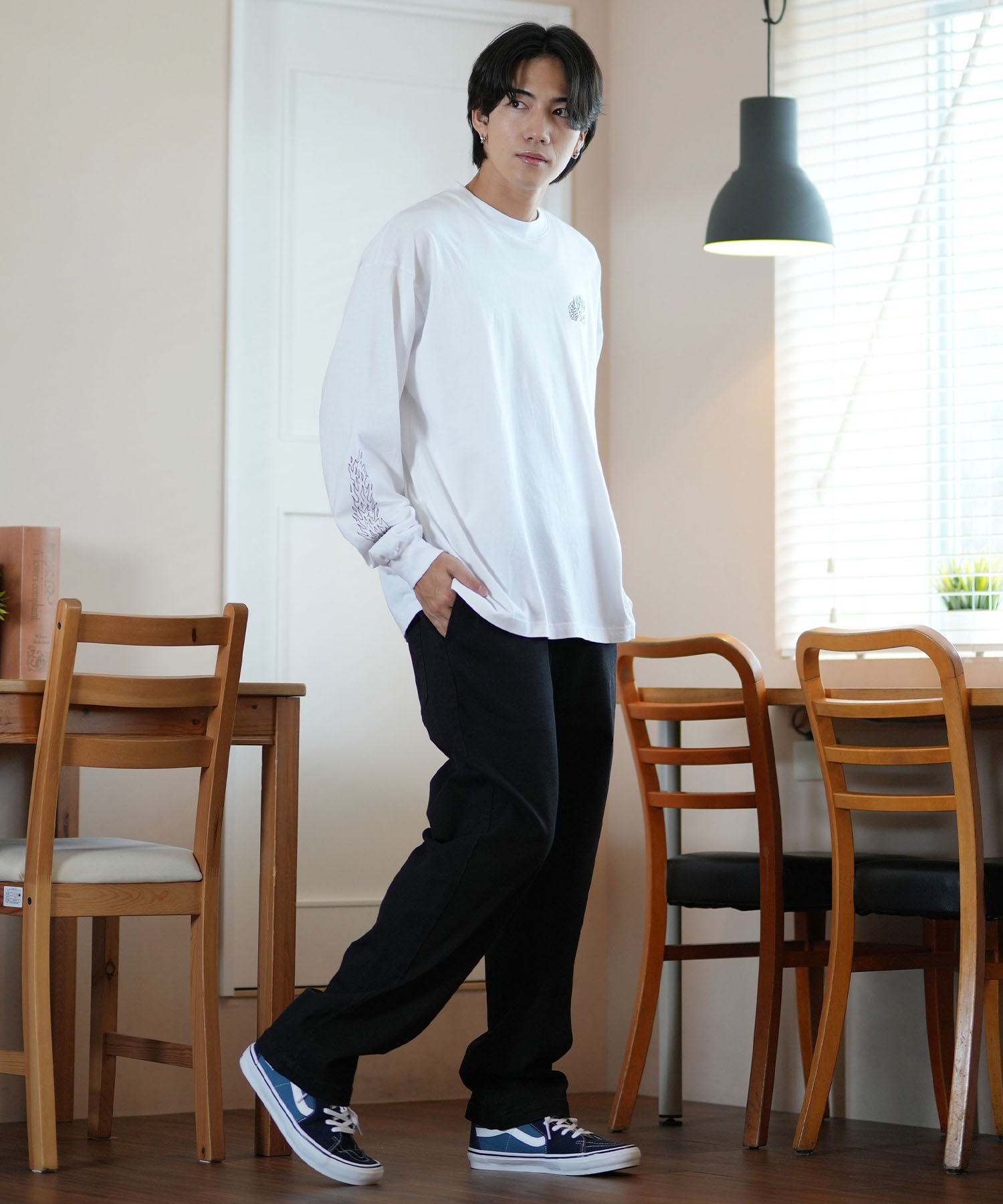 ELEMENT エレメント ロングパンツ メンズ SHOD PANTS STD DENIM スタンダード デニム ストレッチ BE022-700(MIU-M)